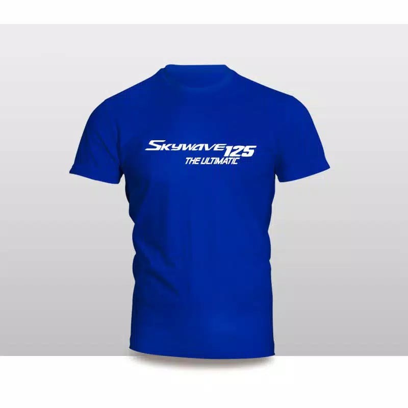 kaos skywave 125 the ultimatic / baju motor skywave 125 / kaos distro racing premium