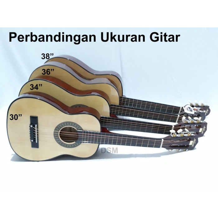 MURAH Gitar Akustik Kecil Kapok MG 036 Natural ORI