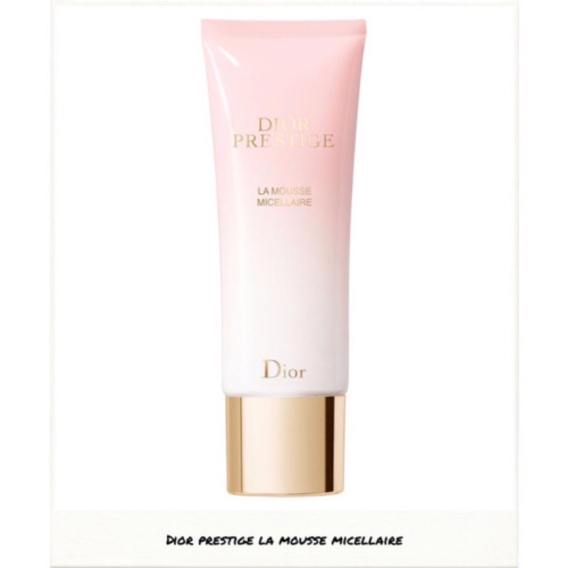 dior prestige la mousse micellaire cleansing foam