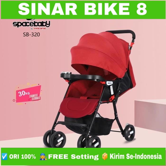 Baby Stoller Kereta Dorong Bayi SPACEBABY SB-320