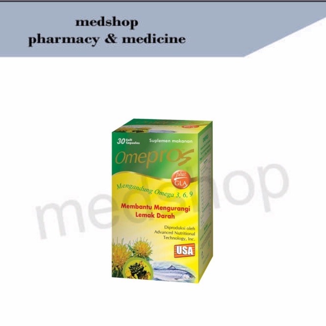 Omepros 30 Soft Capsule Penurun Kolesterol