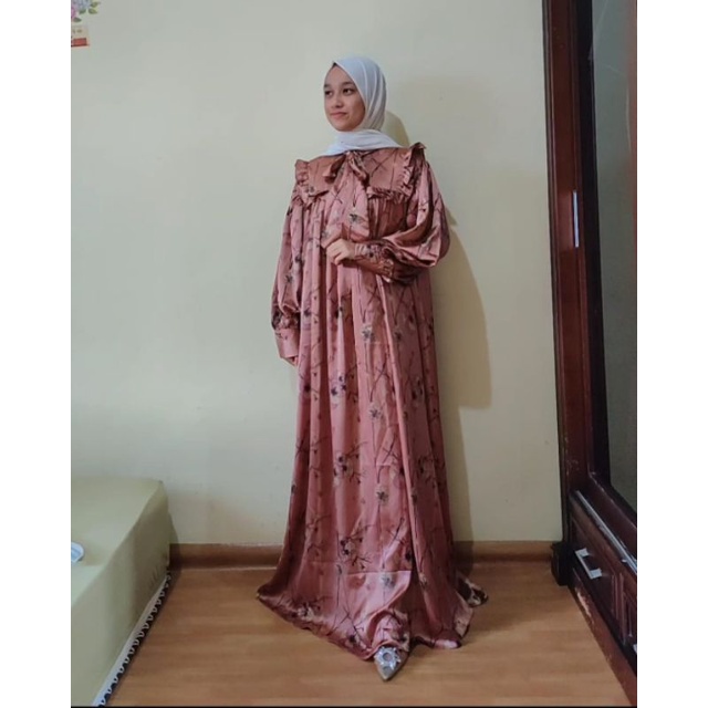 gamis satin by D'LOVERA