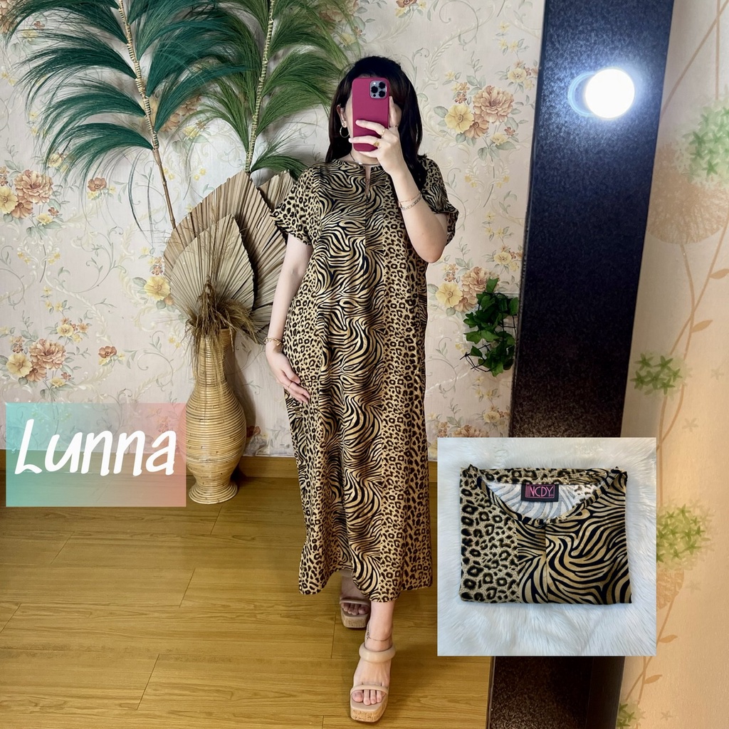 PART1 NCDY HOMEWEAR DASTER PANJANG SEMATA KAKI LD 130cm BUSUI FRIENDLY JUMBO-Lunna