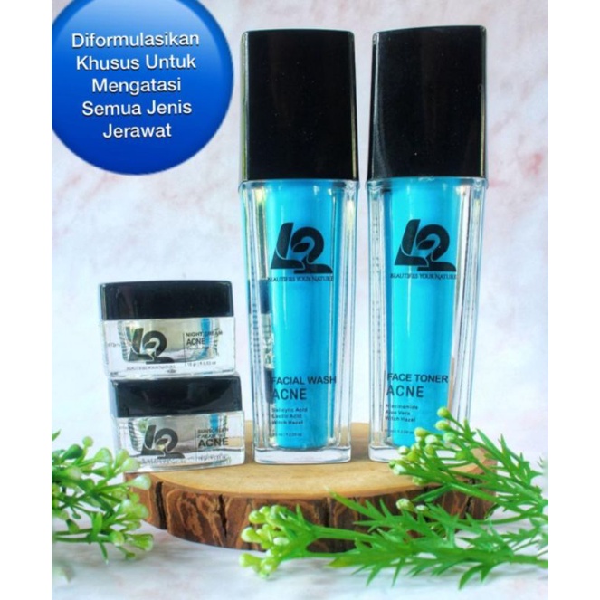 L2 skincare acne glow