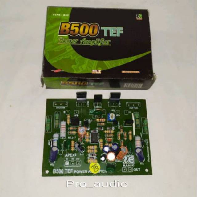 Kit Power Amplifier APEX B500 TEF