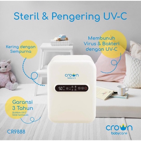 Crown CR9888 | UV-C Sterilizer and Dryer