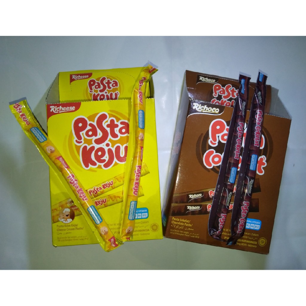 

Pasta / Selai Coklat Keju Richeese Richoco Kotak Box (isi 30 pcs)