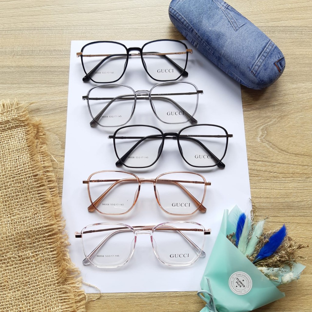 Frame kacamata minus 98008 + lensa antiradiasi
