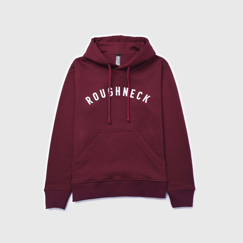 Roughneck H031 Maroon Sig White Hoodie / Jaket Sweater Roughneck