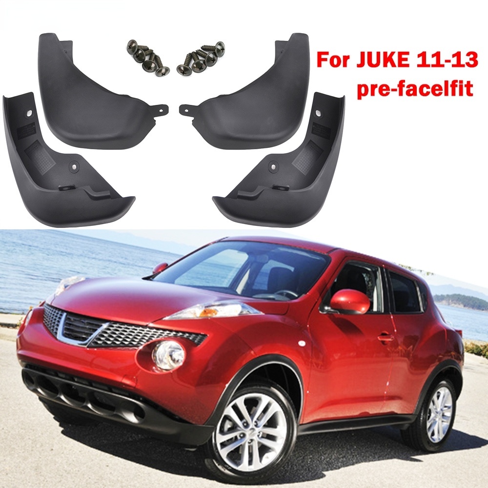 1 Set Mud Flap Pelindung Splash Untuk Fender Nissan Juke F15 2010 2011 2012 2013 2014