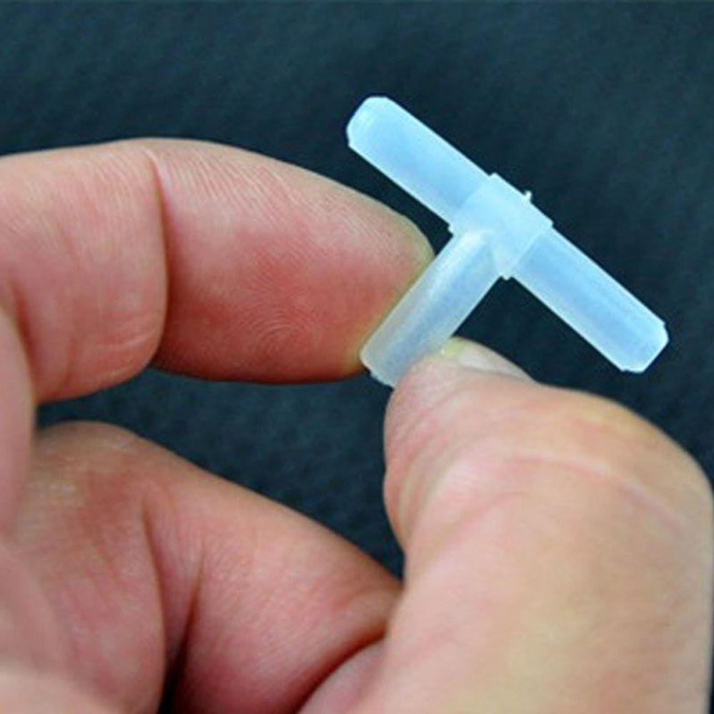 NICKOLAS1 Konektor Pompa Angin 3arah Plastik Untuk Sambungan Tabung Saluran Tangki Ikan