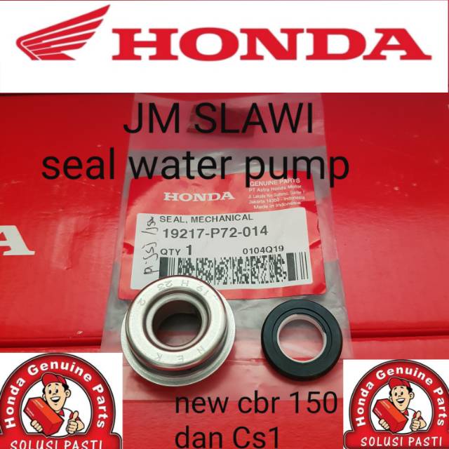 19217-P72-014 seal P72 seal water pump new sonic 150 new cbr 150 new cb 150r led supra gtr 150 ori ahm