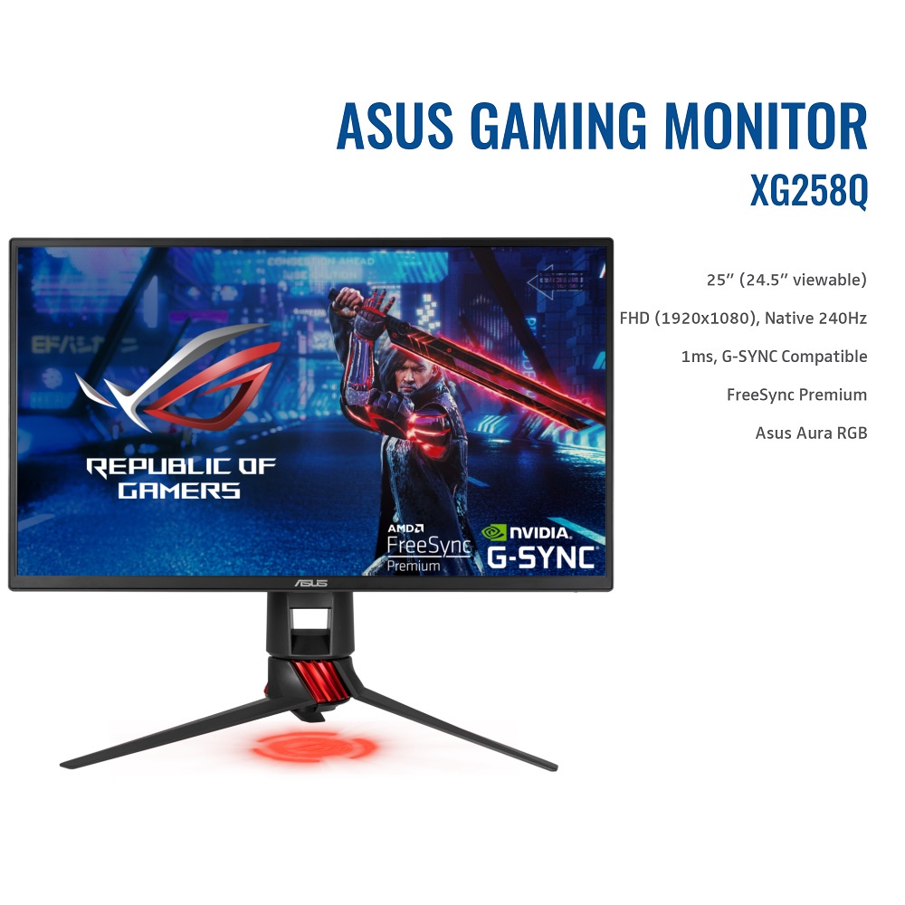 Gaming Monitor ASUS ROG STRIX XG258Q 25" FHD