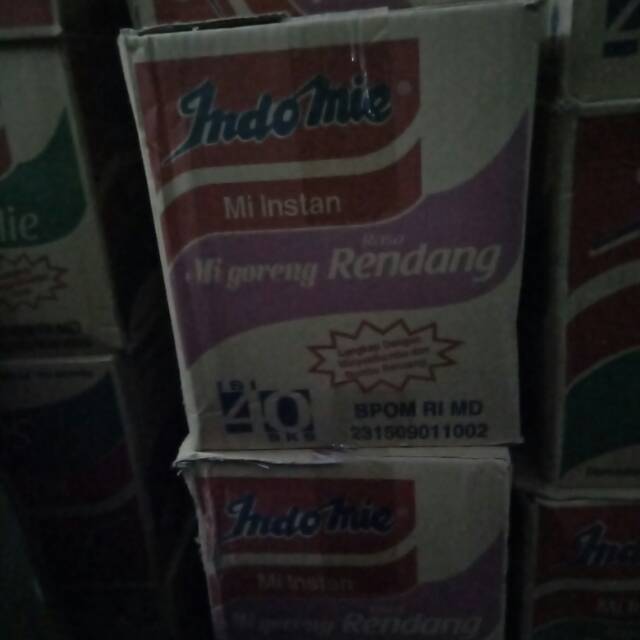 

Indomie Goreng rendang 1 dus