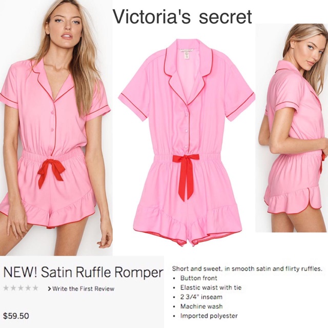 Victoria secret romper sleepwear