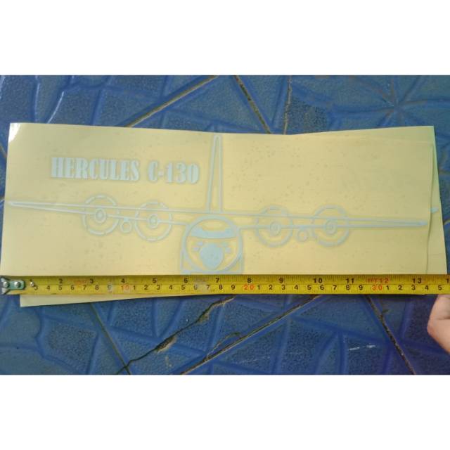 Sticker Hercules C 130 Panjang 30cm