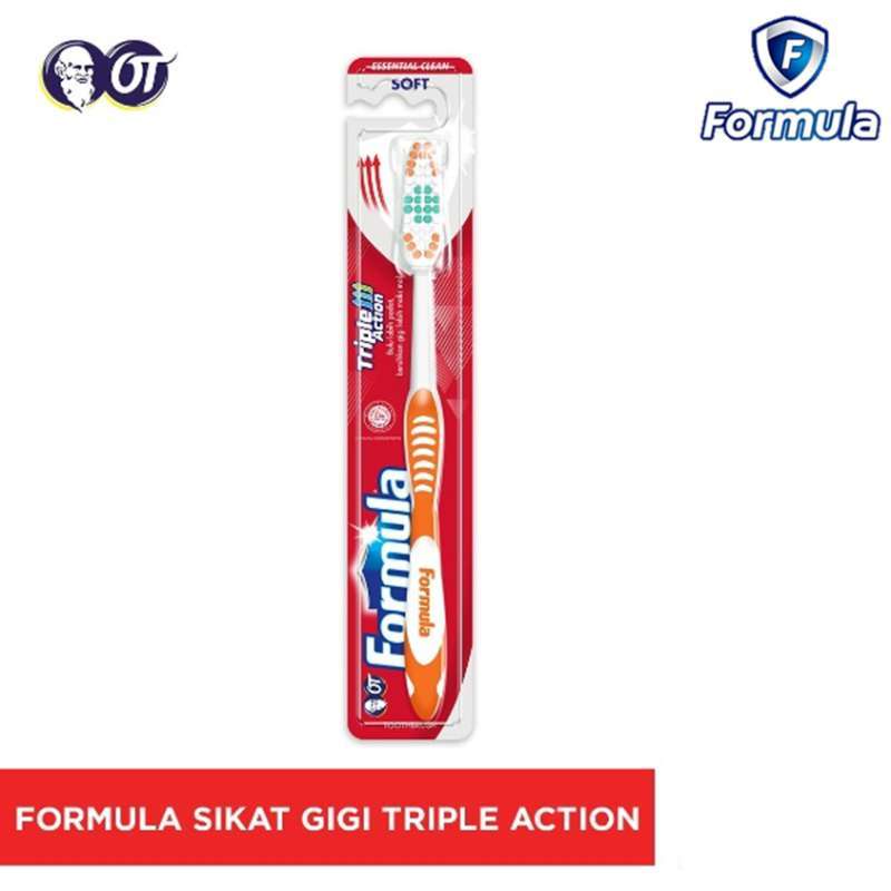 Sikat Gigi Formula Triple Action