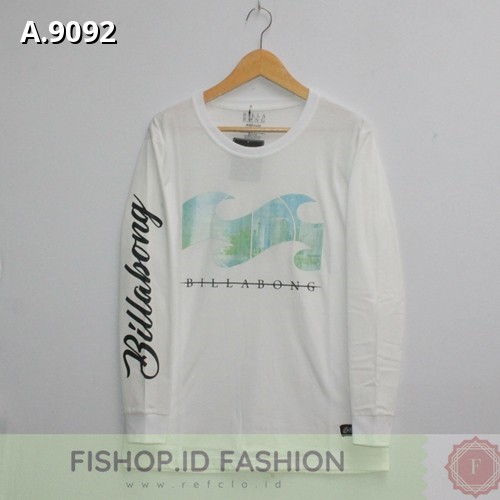 Kaos Surfing Distro Pria Billabong Premium Murah Lengan Panjang