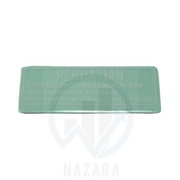 Label Visor Caution  87522KCJ660