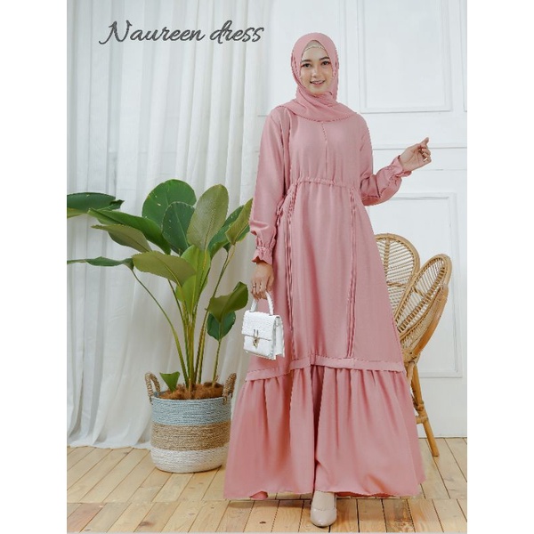 GAMIS TERBARU / NAUREEN DRESS / GAMIS LADYZARA PREMIUM / GAMIS ORI / GAMIS REAL PICT / GAMIS MURAH / GAMIS BEST SELLER / LONG DRESS / DRESS CANTIK-4