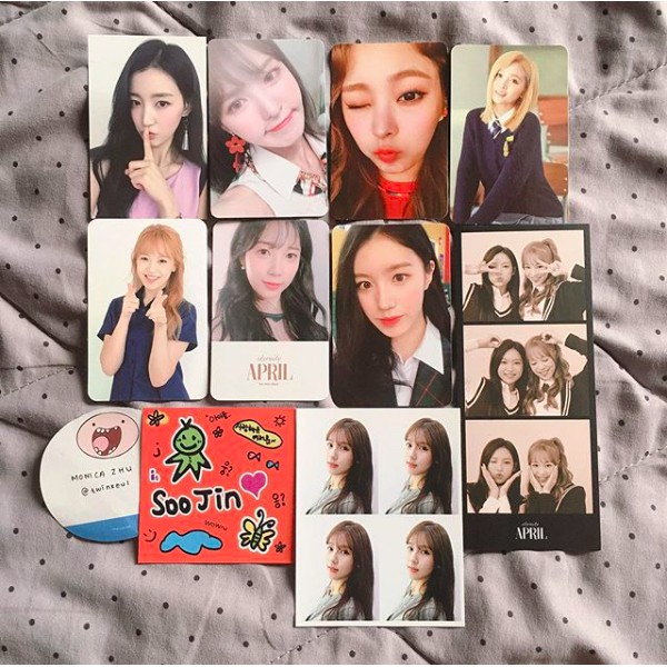 GIRL GROUP PHOTOCARD (WJSN PRISTIN GUGUDAN APRIL (G)I-DLE RED VELVET)