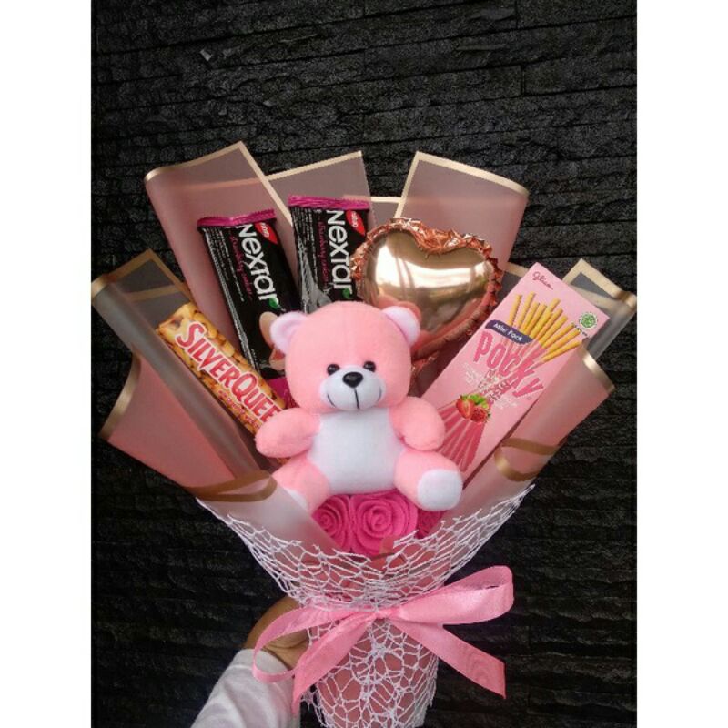 

Buket Snack Murah | buket Snack Boneka mix balon love