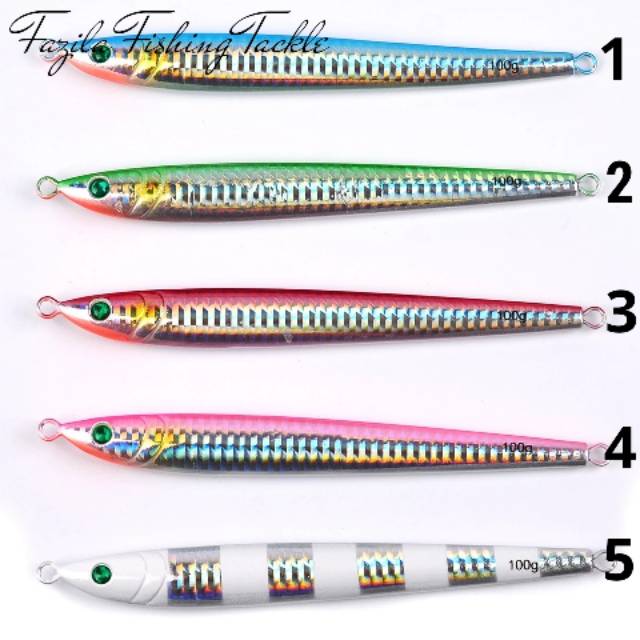 Umpan Jigging Metal Jig 100gram