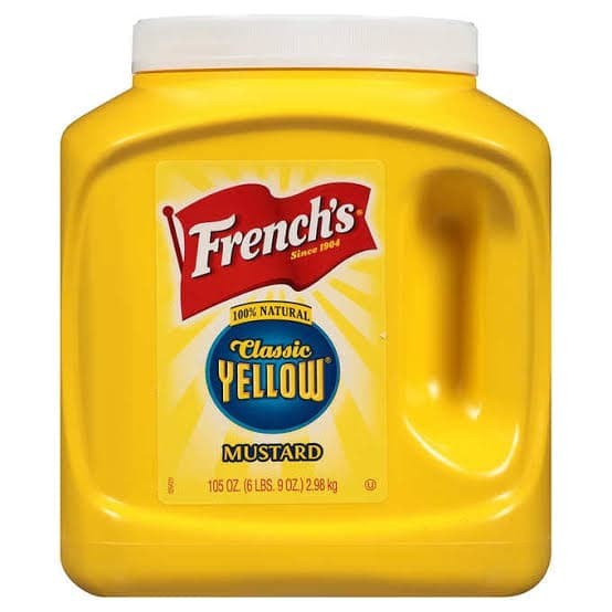 

French's Classic Yellow Mustard 2,98 Kg/105 oz