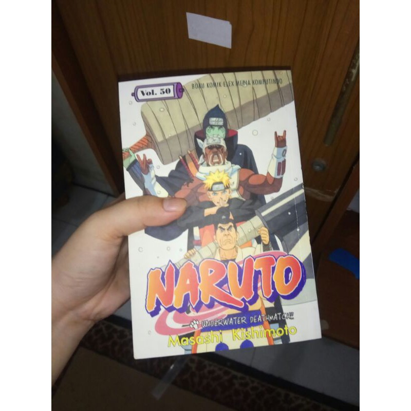 Komik Naruto bekas original