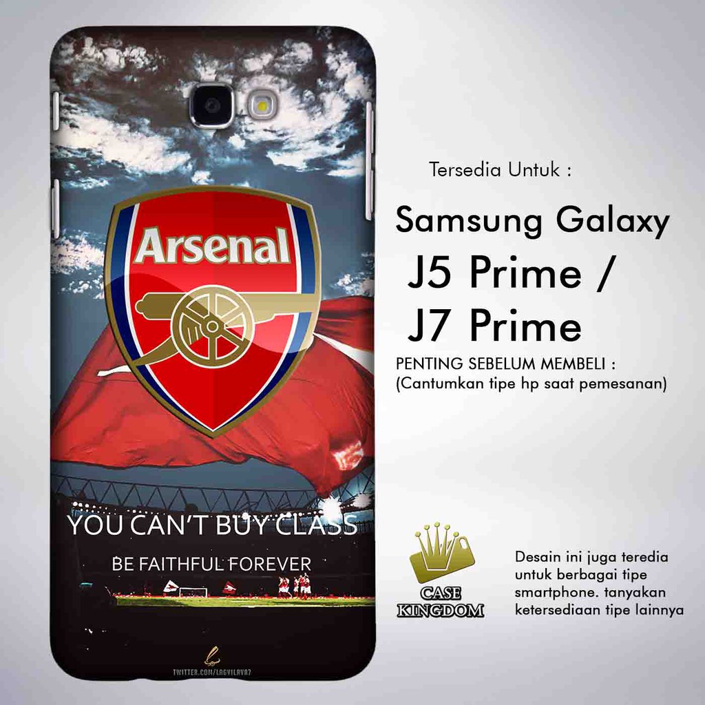 Arsenal 1 Casing Custom Samsung Galaxy J5 Prime | J7 Prime Case Cover