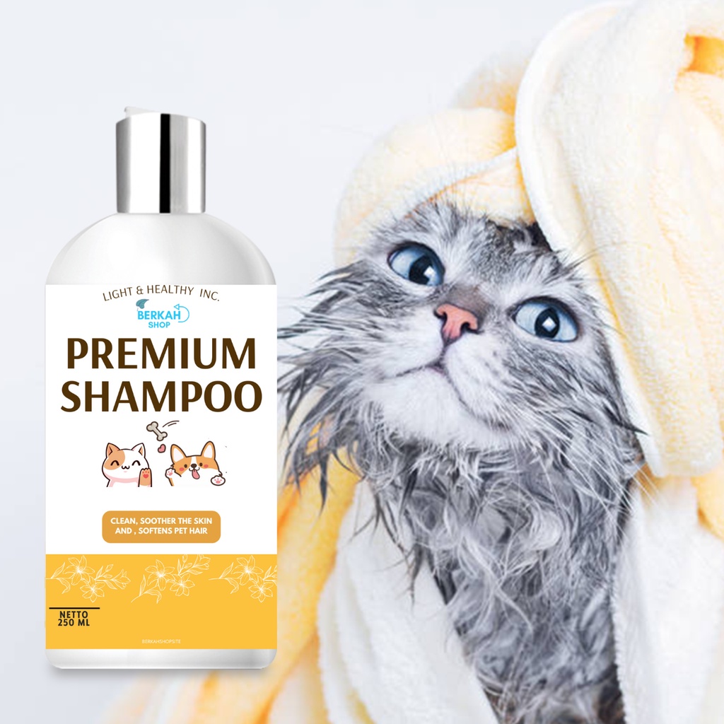 Shampoo Kucing Sampo Anti Kutu Jamur ANTI FLEA &amp; TICK 250 ML Anti Kutu Anti Jamur