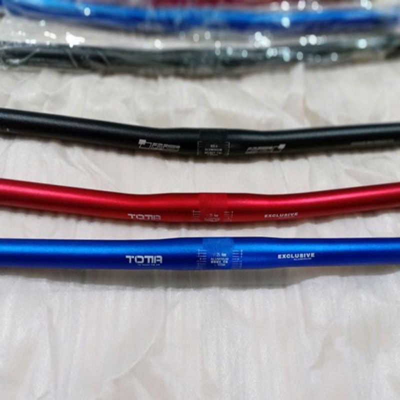 stang setang handlebar seli sepeda lipat alloy 6061 T6 25.4 mm panjang 600 mm