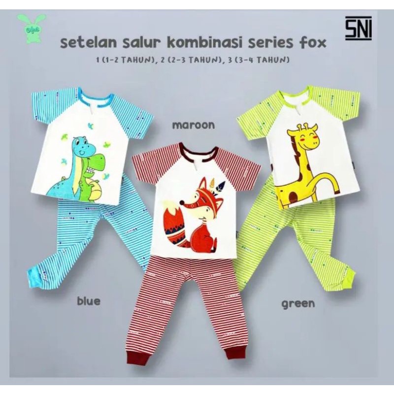 setelan Baju bayi baby Aruchi-BBS
