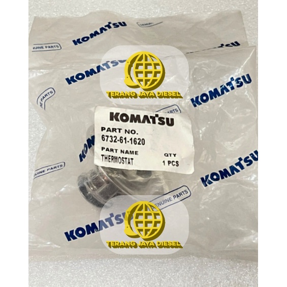 Thermostat Komatsu PC200-7 6732-61-1620 PC 200-7 6D102 6732611620