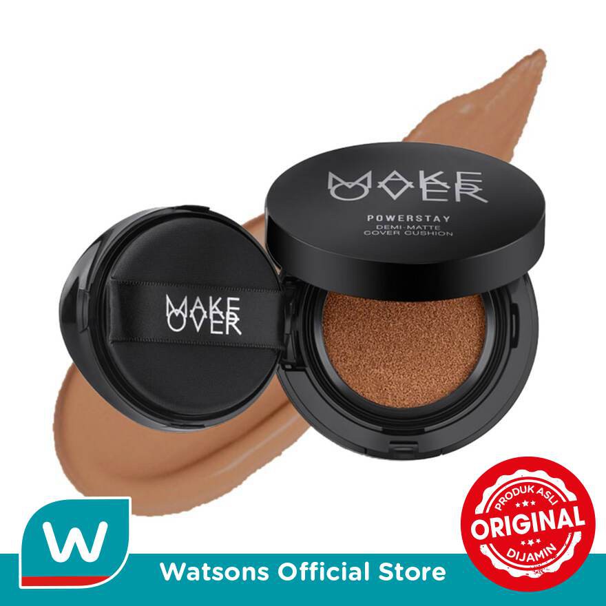 Make Over Powerstay Demi-Matte Cover Cushion C51 Cool Tan 15g
