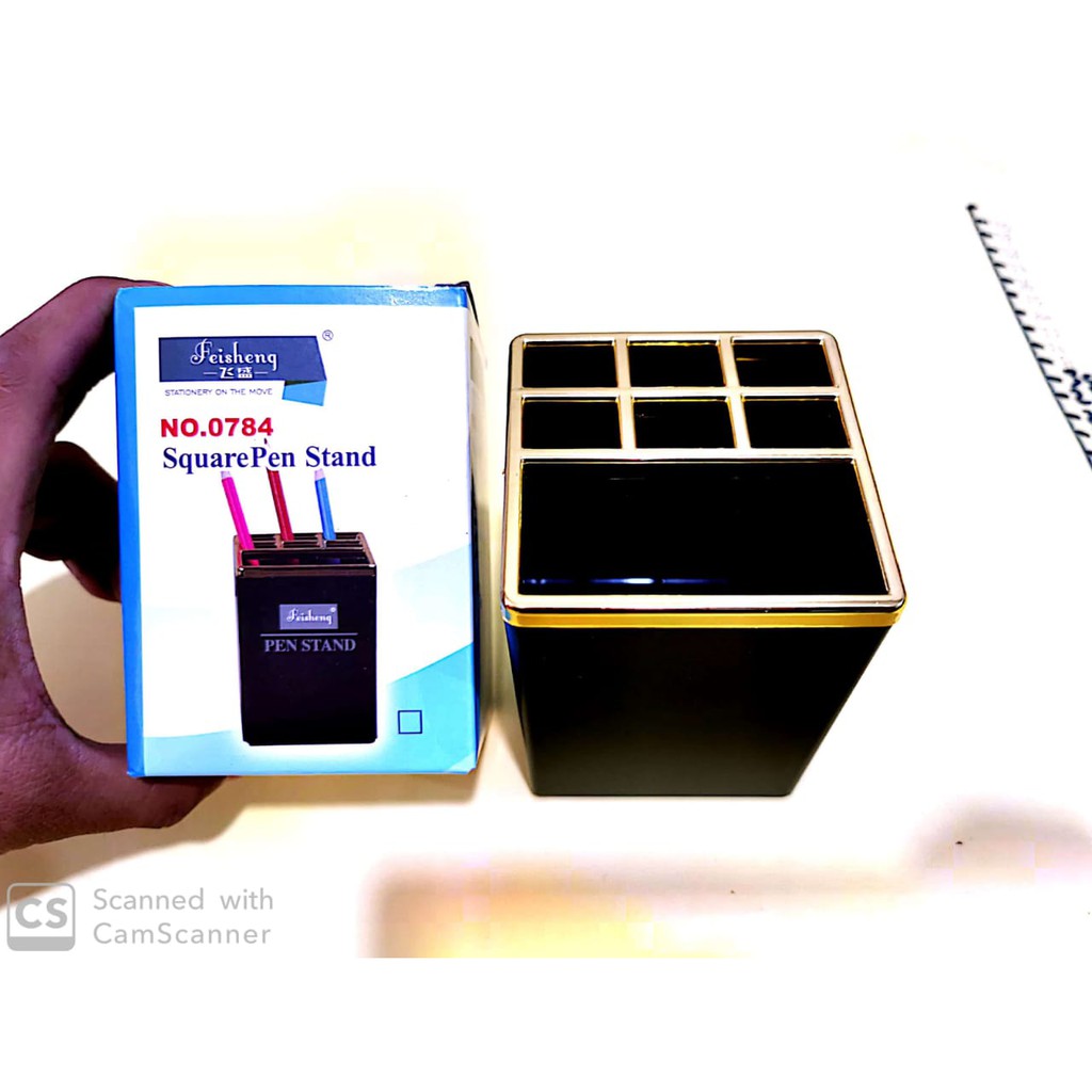 

SQUARE PEN STAND FEISHENG 0784