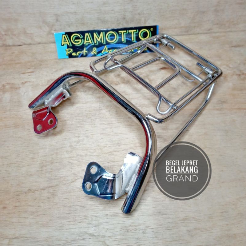 BEGEL JEPRET BELAKANG HONDA GRAND BULUS BAGASI RAK JEPIT BELAKANG GRAND BULUS