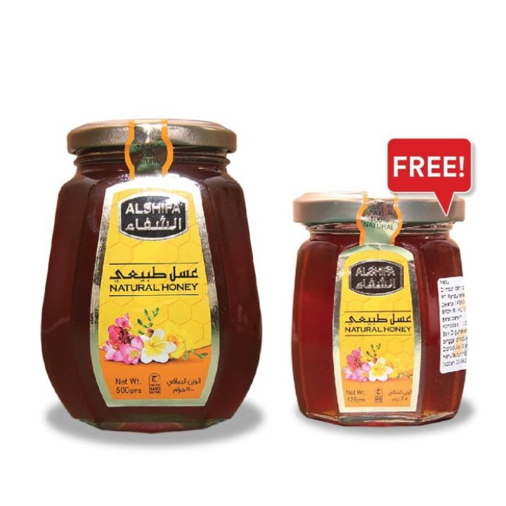 Madu Al Shifa Natural Honey 500gr-madu murni Al-shifa-Madu asli murni