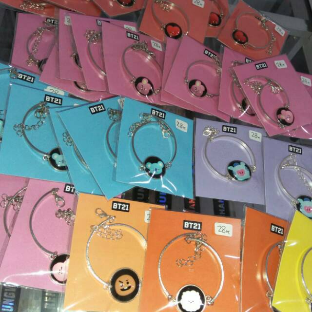 Gelang BT21,gelang bangle BTS