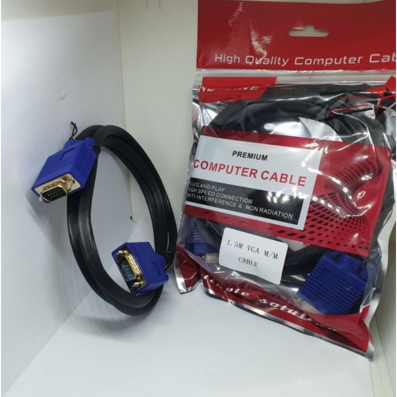 kabel vga hdmi kabel komputer laptop kabel monitor