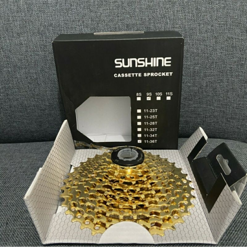 Cassette Sprocket 9 speed 11-36T