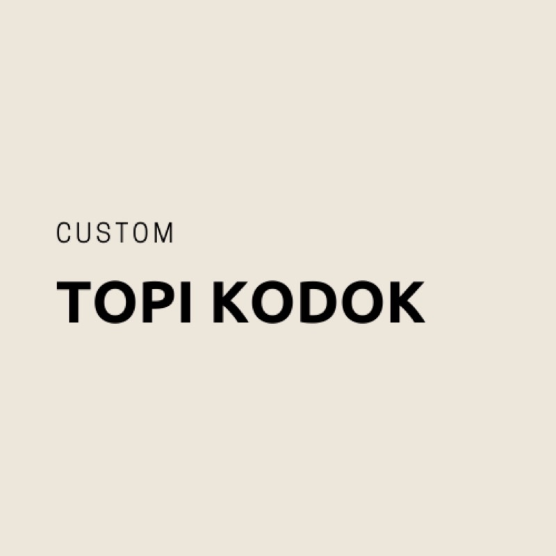 topi kodok