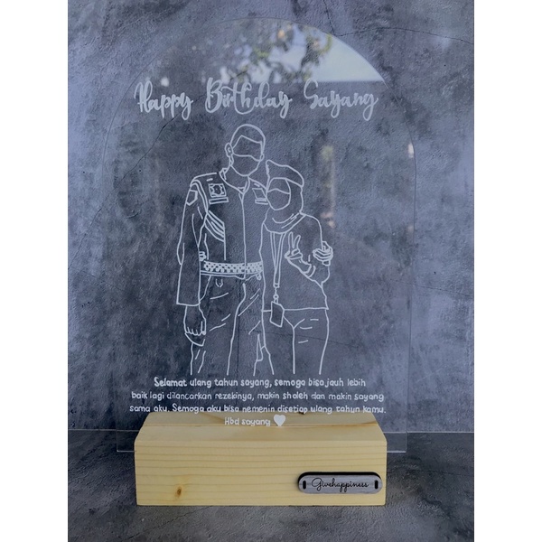 

KADO UNIK | Acrylic Lettering Custom Aesthetic | Kado Akrilik Lettering Kado Wisuda/Ultah/Wedding/Anniversary/Kenang-Kenangan Hampers Wisuda TERMURAH