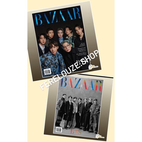 Jual Majalah Bazaar BTS Magazine Bazaar edisi BTS Indonesia|Shopee