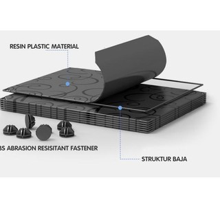  Lemari  pakaian  rak serbaguna susun plastik  lemari  baju  rak 