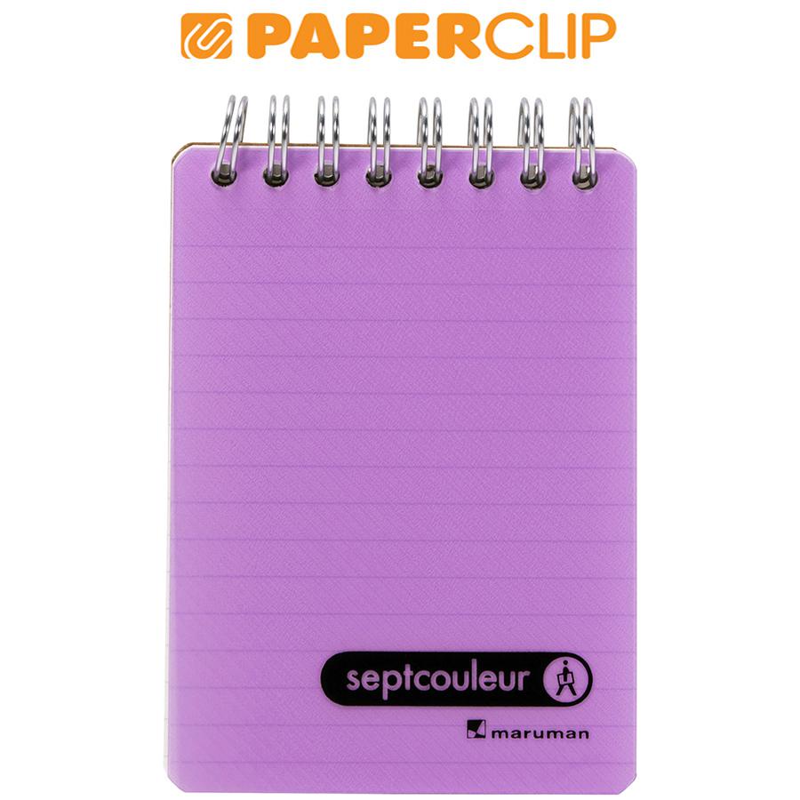 

NOTEBOOK A7 MARUMAN SEPTCOULEUR N578/B-30 SPIRAL L.P