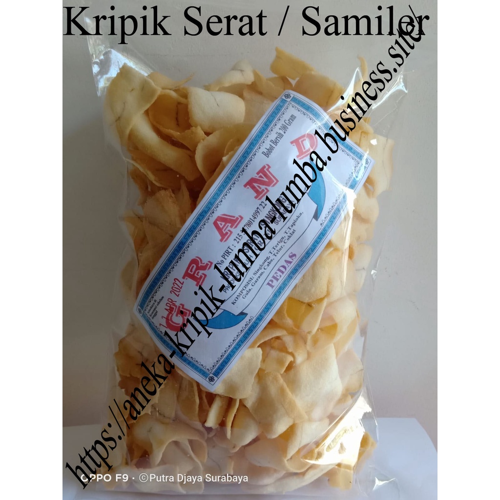 

Keripik Singkong Serat / Samiler Grand