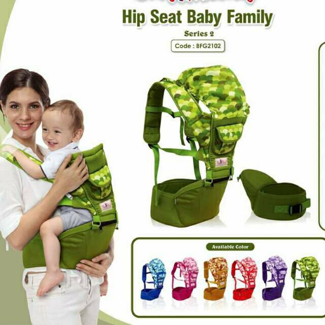 Baby Scots Gendongan Hipseat seri mermaid baby family