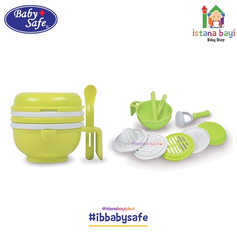 Baby Safe Food Grinding set AP014 - Food maker.Pealatan MPASI