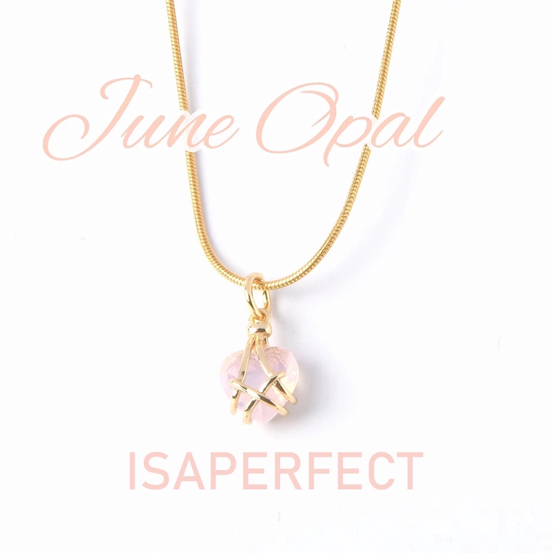 Kalung Rantai Titanium Steel Lapis Emas 18k Liontin Kastil / Hati / Berlian Imitasi 12 Warna Untuk Wanita